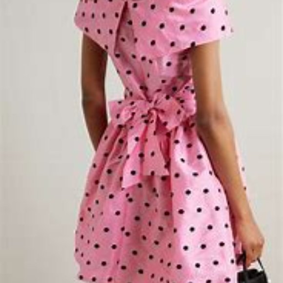 NEW WITH TAGS~ BATSHEVA TAFFETA POLKA DOT PANTS ~ SIZE 0 - Picture 6 of 8